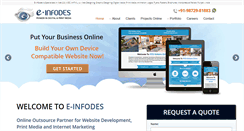 Desktop Screenshot of einfodes.com